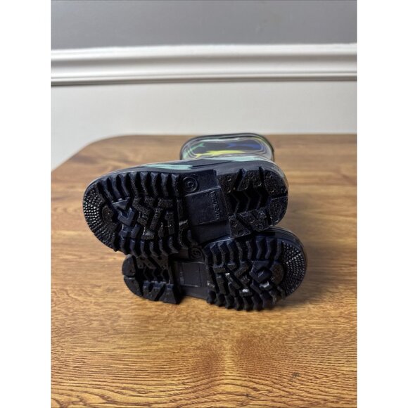 Carter's Boy's Rocky Rain Boot Navy Shark Printed Size 5 Toddler - Picture 6 of 9